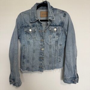Blank NYC Light Wash Blue Denim Jacket